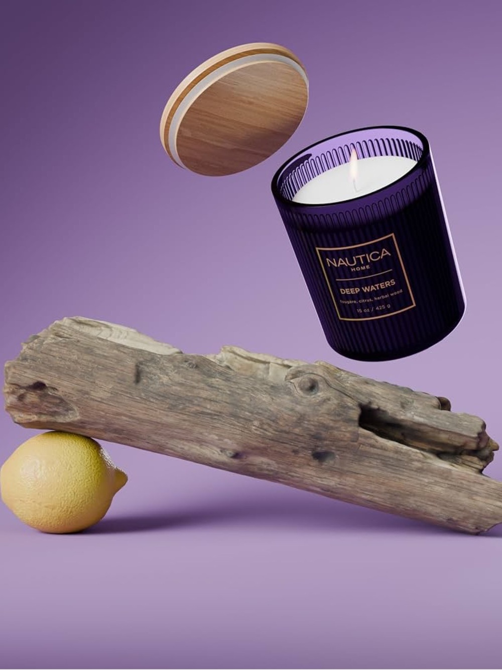 Nautica Deep Waters Candle - NWT